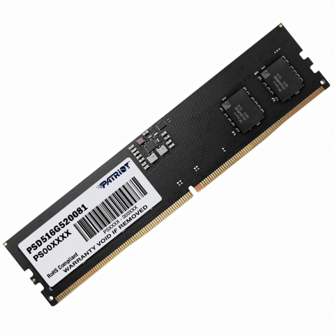 [SNR87703] Memoria dimm ddr5 patriot psd516g520081 signature 16gb 1x16gb 5200mhz cl42 amd
