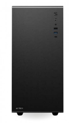 [CAB28307] Gabinete Acteck Neuss Pro GI717 Mini-Tower Micro-ATX/ITX USB 3.0/2.0 sin Ventiladores Negro