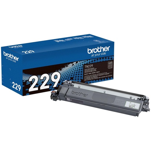 [PRI7034] Tóner Brother TN229BK Color Negro Rinde 1500 Páginas