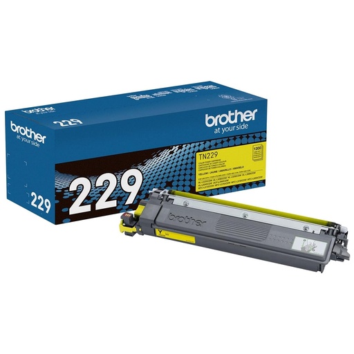 [PRI7037] Tóner Brother TN229Y Color Amarillo Rinde 1200 Páginas 