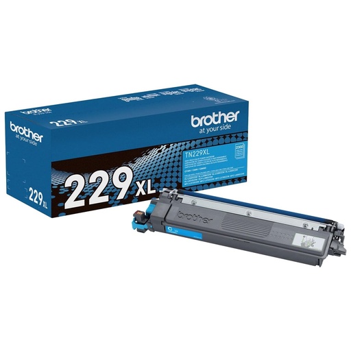 [PRI7039] Tóner Brother TN229XLC Color Cian Rinde 2300 Páginas 