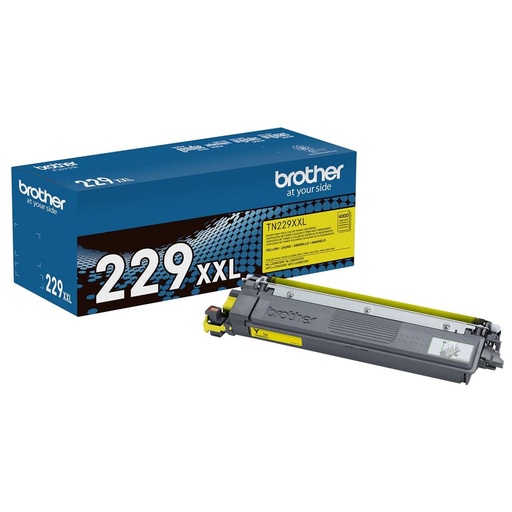 [PRI7045] Tóner Brother TN229XXLY Color Amarillo Rinde 4000 Páginas 