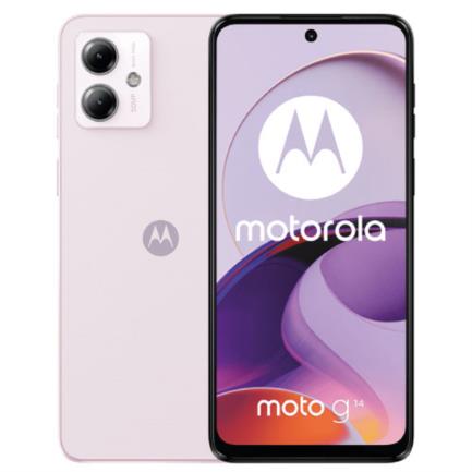 [TEL104173] Smartphone motorola g14 6.5" 128gb/4gb cámara 50mp+2mp/8mp android 13 color lila