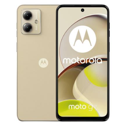 [TEL104174] Smartphone motorola g14 6.5" 128gb/4gb cámara 50mp+2mp/8mp android 13 color beige