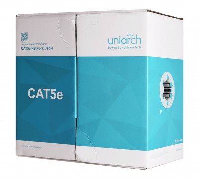 [SEC96773] Cableado utp cat5e unv cab-lc2100a-in forro pvc azul / 4 pares calibre 23 awg / 100  cobre / uso interior -