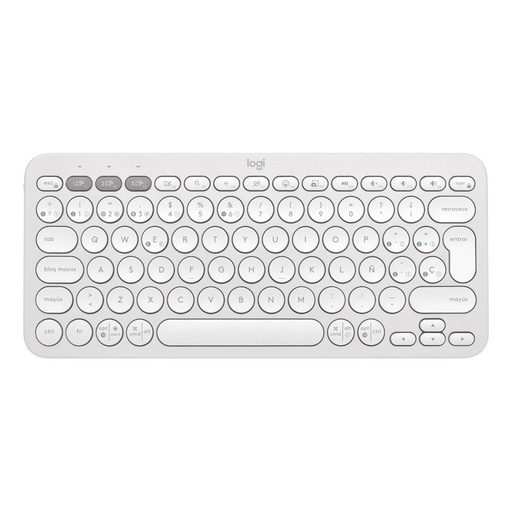 [KNM182000] Teclado logitech pebble keys 2 k380s bt multidisp. white (920-011784)