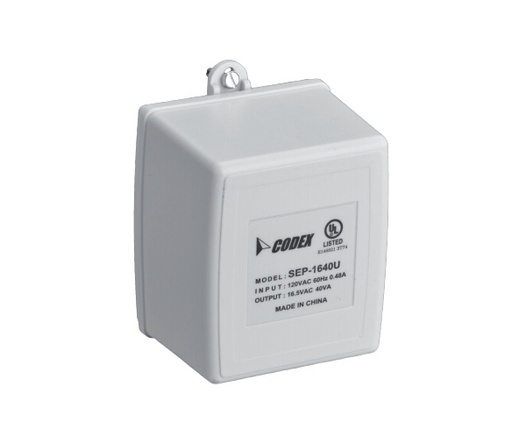 [POW53761] Bosch i_d1640 - transformador de 16.5 vca 40va.