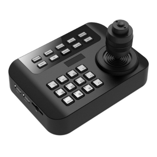 [ACC778806] Teclado y Joystick Especial Para DVR y NVR Móvil DAHUA MKB1100 Controla PTZ Móvil Conexión USB 22 Botones De Operación Joystick De 3 Ejes 5VDC