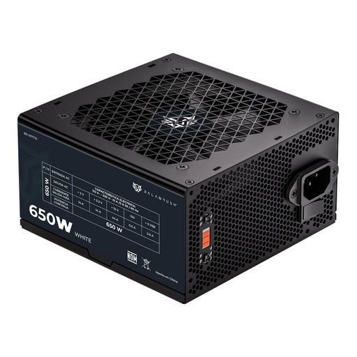 [POW53767] Fuente de poder balam rush br-937719 pulsar 650pr 650w 80 plus white vent 120mm negro