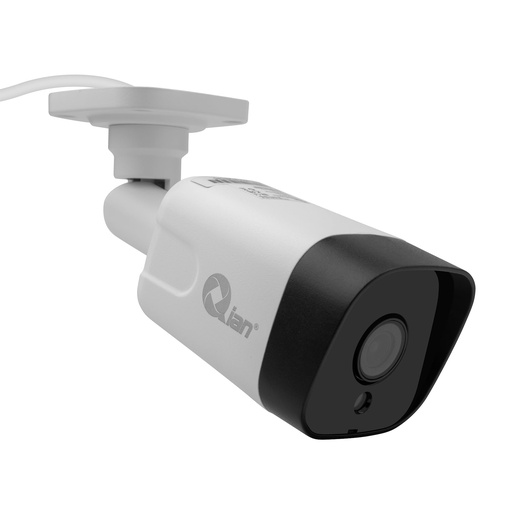 [SEC96859] QIAN Cámara IP PoE Bullet de 5 MP - Resolución 2560 X 1920 a 20 fps - función H.265+