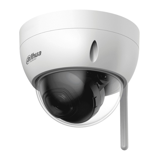 [SEC96867] Cámara IP Domo IR Interiores Exteriores Dahua IPC-HDBW1230DE-SW Inalámbrico Alámbrico 1920x1080 Pixeles Día Noche