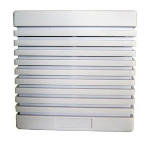 [SEC96909] Sirena 15watts paamon pam-i15w doble tono / alambrica / color blanco / material plástico/ uso en interior/ compatible con todos los sitemas de alarma