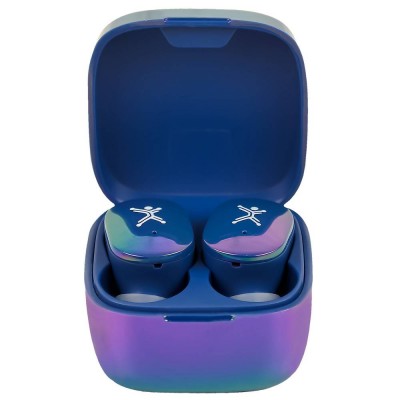 [AUD72365] Audífonos con Micrófono TWS Mini Pearl Perfect Choice Inalámbrico Bluetooth USB-C Azul