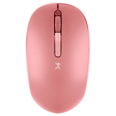 [KNM182022] Mouse Perfect Choice Óptico Whisper RF Inalámbrico USB-C 1000DPI Rosa