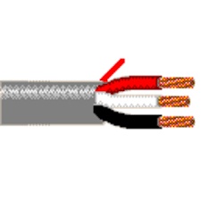 [SEC96953] Cable audio belden 5501ue 0081000 3c/22awg riser gris 305m