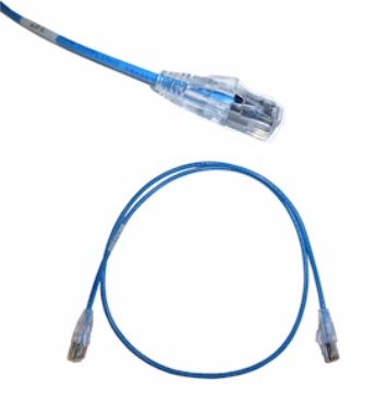 [NET30084] Patchcord utp cat6 belden c6d1106007 forro pvc azul cmr-riser 4 pares calibre conductor 28 awg diametro reducido cobre estañado multifilar uso interior partes relacionadas: conectores modulares cat6 patch panel cat6 longitud 7 pies 2.1 metros 