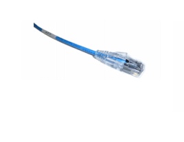 [NET30087] Patch cord utp cat6a belden cad1106004 forro pvc azul cmr-riser 4 pares calibre conductor 28 awg diámetro reducido cobre estañado multifilar uso interior partes relacionadas:conectores modulares cat6a patch panel cat6a longitud 4 pies 1.2 metros