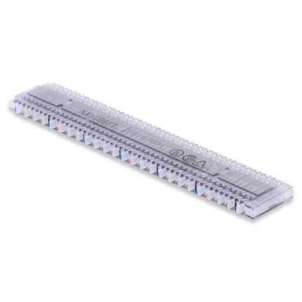 [WIR85193] Conector gigabix belden ax101447 categoria 6 blanco 6 puertos