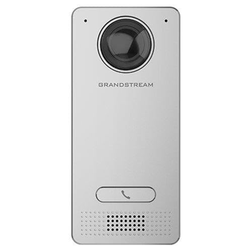 [SEC97036] Videoportero ip grandstream gds3712 antivandalico ik10, ip66,, video 1080p, lente 180°, onvif, poe, boton programable, control de apertura de dos puertas, wiegand.