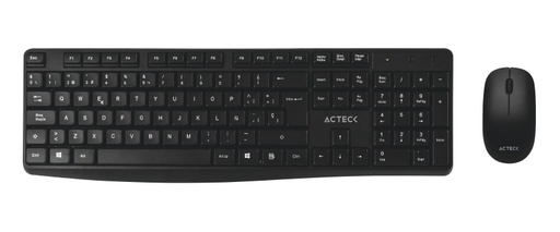 [KNM36] Kit De Teclado Y Mouse Acteck KT25 Inalámbrico USB Español AC-931755