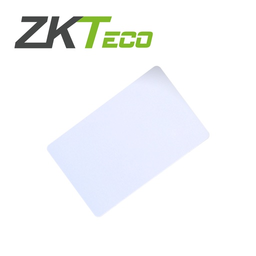 [ACC778878] Tarjeta de Proximidad ZKTeco ICFM11 - Tarjeta RFID · Uso de Acceso y Codificación 13.56 MHz · 1 KB Memoria · Dimensiones 85.5 mm x 54 mm x 0.86 mm