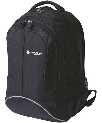 [OFF145] TechZone Mochila Deportiva Para Laptop 15.4'' Negro