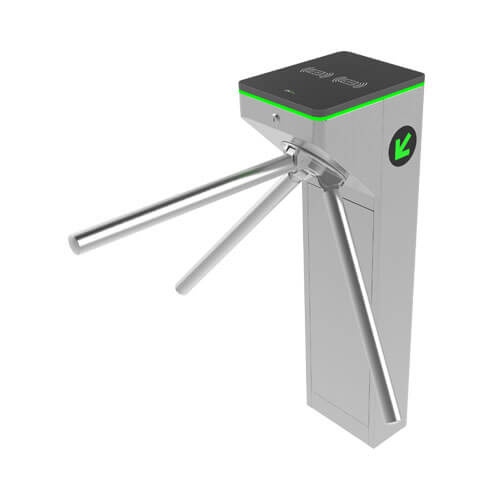 [SEC97166] ZKTeco Torniquete Bidireccional MTS1000, 47.8cm, Acero Inoxidable