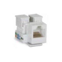[WIR85208] Conector jack enson ens-jc5wh cat5e color blanco a 90 grados ponchado con pinzas y cubrepolvo.