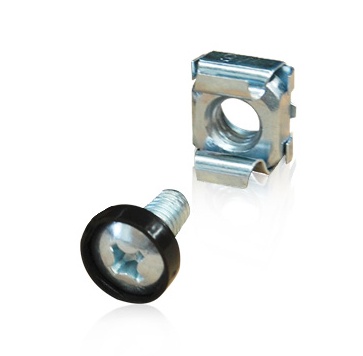 [NET30220] Kit de tornillos y tuercas enjauladas enson ens-rt100 100pza compatibles con racks y gabinetes de la marca enson belden y gabinetes de la marca jaguar