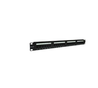 [NET30239] Patch panel enson ens-pa24p6 1ur precargado cat6 24 puertos montaje en rack estandar 19 pulgadas