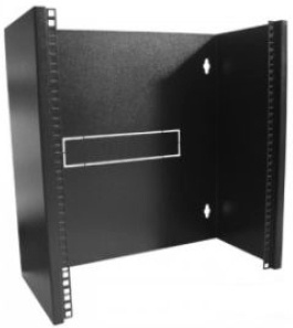 [NET30252] Rack de pared enson ens-rackw12u 12ur preparado para anclaje en pared construido en una sola pieza capacidad de carga de 20 kg ideal para espacios reducidos cumple con norma eia