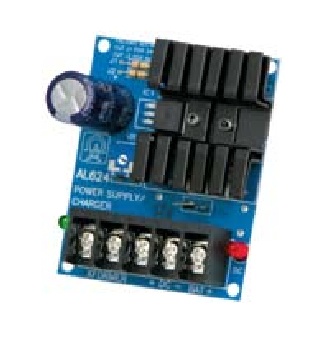 [POW53803] Fuente de alimentación/cargador altronix al624 convierte una entrada de ac de bajo voltaje en una salida de 6vdc, 12vdc o 24vdc. esta fuente de alimentación de uso general tiene una amplia gama de aplicaciones para control de acceso, seguridad y accesorios de sistemas de cctv que requieren energia a