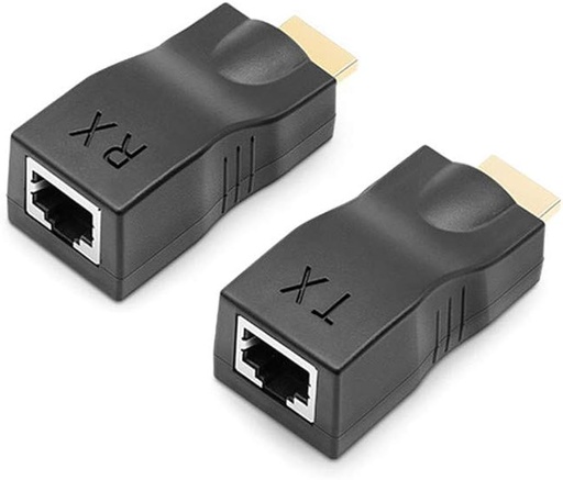 [MNS38223] Extensor hdmi fs-hdp2000 folksafe transmisor y receptor pasivo hasta 30m con utp cat5e / extencion de señal hdmi hasta 1080p fácil de instalar y manipular