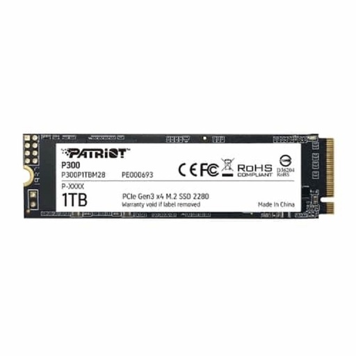 [SNR69730] SSD Patriot P300 1TB PCI Express 3.0 x4 M.2 2280