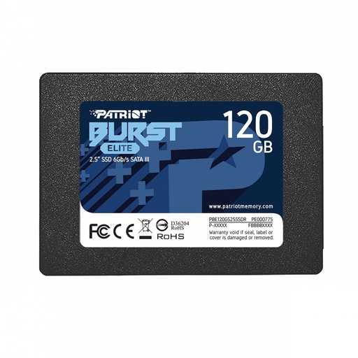 [SNR69733] Unidad SSD Patriot Burst Elite 120GB SATA III 2.5" 7mm