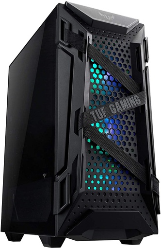 [CAB27002] Gabinete Asus GT301 RGB 120mm TUF Gaming GT301 ATX Sin Fuente