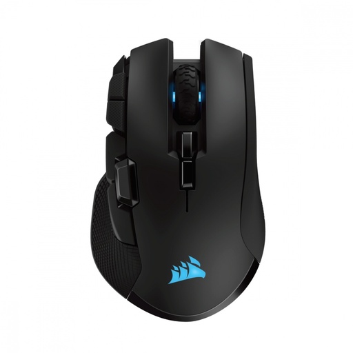 [COO99696] Mouse optico corsair ch-9317011-na ironclaw rgbwireless recargable negro 18000 dpi