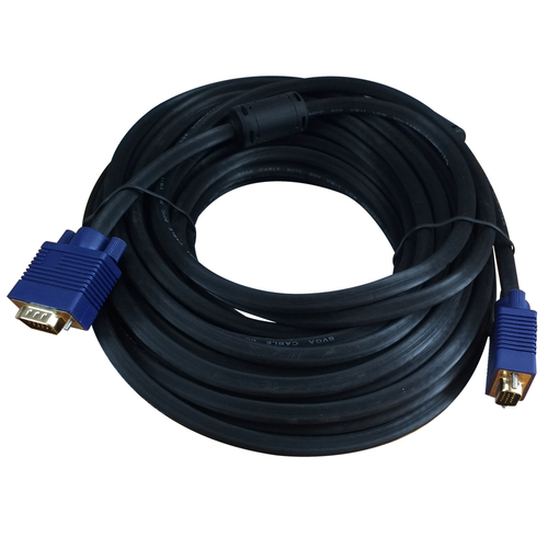 [WIR587] Cable vga x-case acccable6310 de 10 m vga (d-sub)- vga (d-sub) macho - macho color negro/ azul