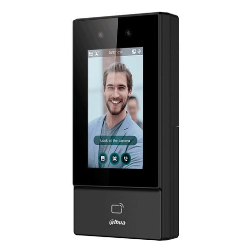 [SEC97506] Control de Acceso Biométrico Dahua DHI-ASI6213S-D 6000 Usuarios Rostros RS-485 Wiegand