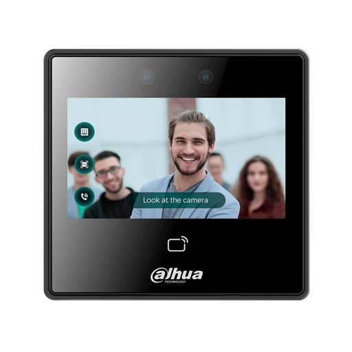 [SEC97531] Control de Acceso y Asistencia Biométrico Dahua ASI3213A-W 300.000 Registros 3000 Rostros 5000 Tarjetas