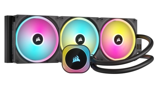 [COO100380] Ventilador p/cpu corsair cw-9061004-ww icue link h170i rgb aio 420mm 3 fan negro