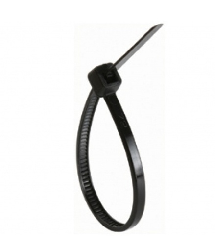 [WIR85219] Bolsa con 100 cinchos sujetables steren ty24ne, 3.6x150mm, negro