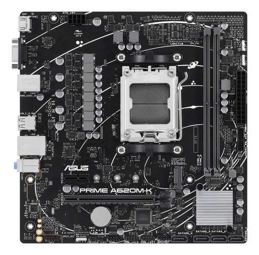 [MOB70467] Tarjeta madre asus prime a620m-k-csm socket am5 2**ddr5 hdmi vga pcie-4.0 m.2 micro atx