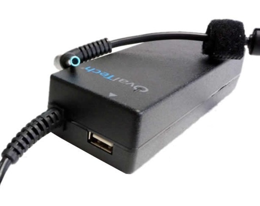 [COM30190] Adaptador para computadora portatil 19.5v/4.62ah c/blister + usb marca ovaltech -
