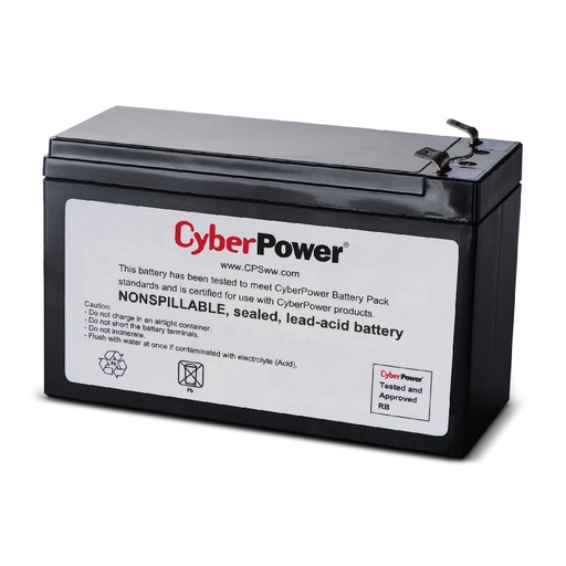 [POW51075] Batería De Reemplazo Para No Break CyberPower RB1270B 12V 7000mAh
