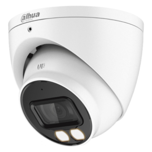 [SEC97570] Camara CCTV Domo Dahua 2MP Full Color Lente 2.8mm Ir 40Mts IP67 Microfono Vision Nocturna