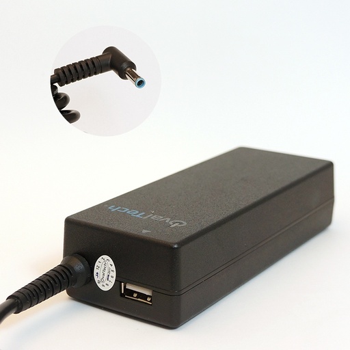 [COM30206] Adaptador de corriente para laptop ovaltech 19.5v/2.31ah para dell - dell xps 13 9343-4143 notebook dell xps 13 l322x ultrabook