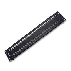 [NET925] Patch panel modular cat6/6a 48 espacios 2ur belden ax103115 - acero