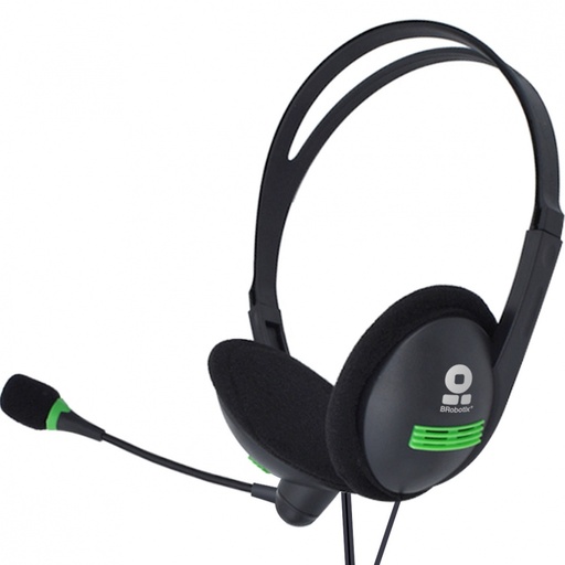 [AUD69763] Audífonos Con Micrófono BRobotix 651428 Alámbrico 2 Metros 3.5mm