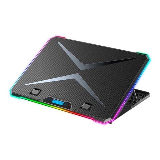 [COO100400] Base Enfriadora Balam Rush Eolox Freez EF707 Para Laptop 17" Con 6 Ventiladores